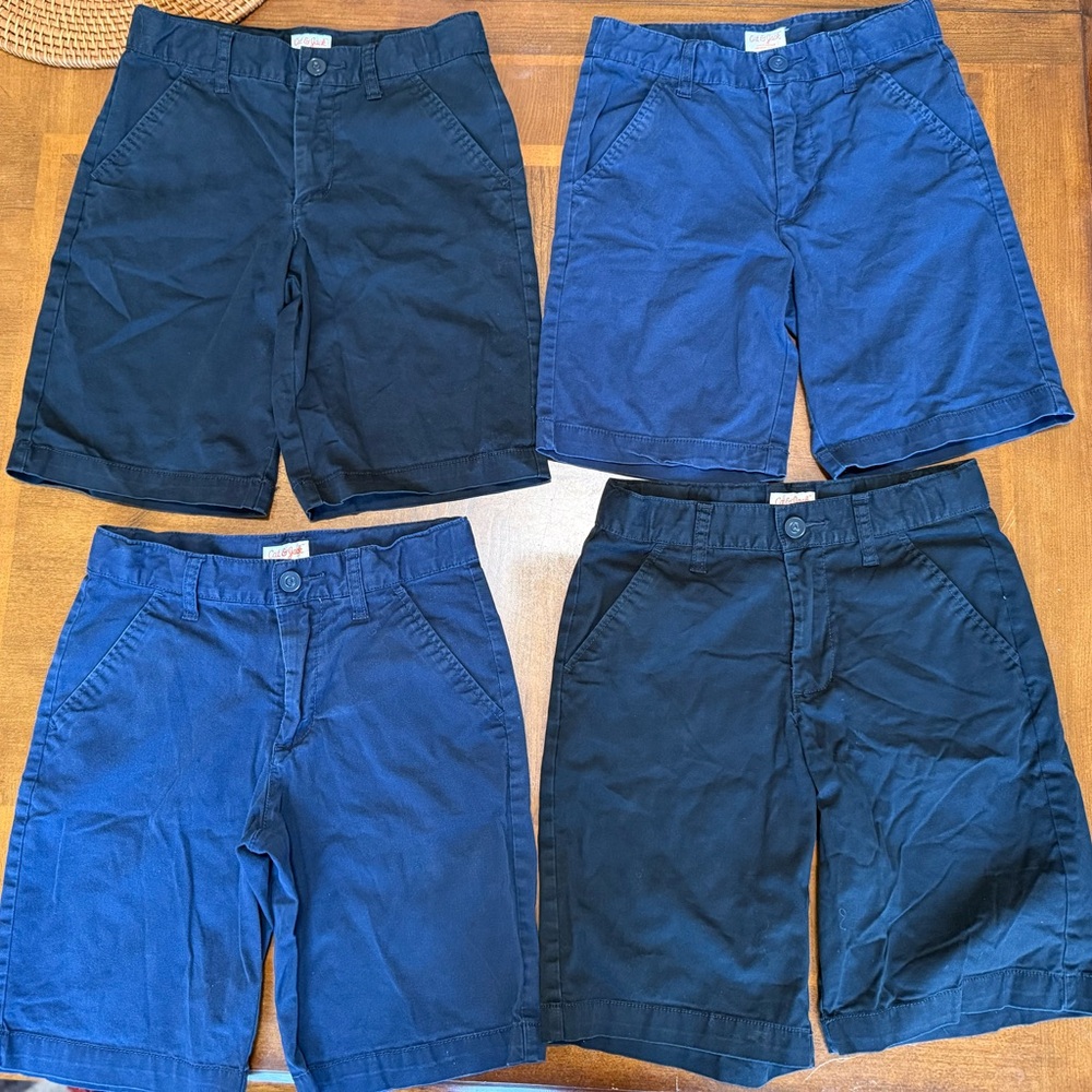 Cat & Jack Kids Shorts - Navy and Blue Size 8